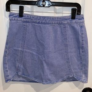 PacSun Kendall and Kylie denim skirt